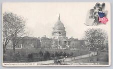 Vintage Undivided Back Postcard The Capitol, Washington DC Arthur Livingston picture