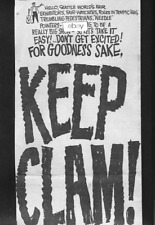 IVAR'S ACRES OF CLAMS RESTAURANT PIER 54 KEEP CLAM IVAR HAGLUND 1962 AD picture