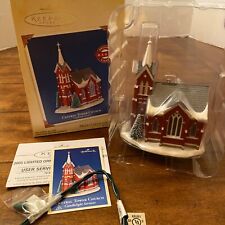Hallmark Central Tower Church 8th Series Candlelight Services Ornament 2005 R4 picture