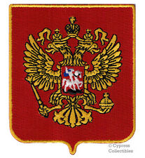 RUSSIA COAT ARMS PATCH RUSSIAN EAGLE CREST BADGE embroidered iron-on Россия picture