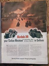 Vintage WWII Eastman Kodak Company Advertisement 1944 picture