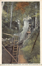 Postcard NH: Hall of Forgetfulness, Lost River, White Mountains, WB, Unposted picture