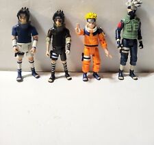 Lot of 4 2002 Naruto Action Figures.. Naruto.. Sasuke.. Kakashi picture
