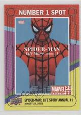 2021-22 Upper Deck Marvel Annual Number 1 Spot Amazing Spider-Man (2021) #1 00jz picture