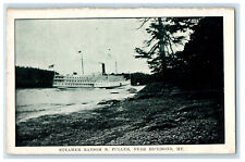c1940's Steamer Ransom B Fuller Near Richmond Maine ME Vintage Postcard picture