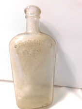 Antique Warranted Glass Bottle 1800's picture