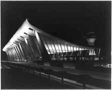 Dulles International Airport,Washington,D.C.,illuminated,main terminal c1967 picture