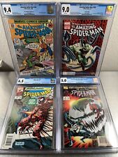 SPIDER-MAN CGC LOT OF 4 COMICS INCLUDES #NN AIM TOOTHPASTE GIVEAWAY picture
