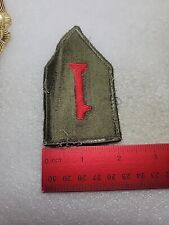 US ARMY 1ST INFANTRY DIVISION BIG RED ONE PATCH SEW ON VINTAGE picture