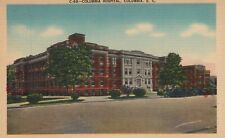 Columbia Hospital Colombia South Carolina Linen Vintage Postcard picture