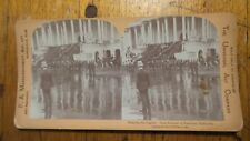Antique Universal Art Co. Stereoview Card, McKinley Funeral picture