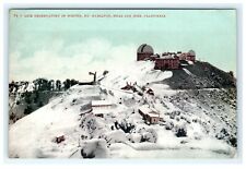 Lick Observatory In Winter Mt. Hamilton Near San Jose CA California Postcard picture