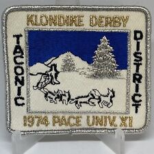 Klondike Derby 1974 Pace Univ.XI Taconic District Patch Boy Scouts BSA picture