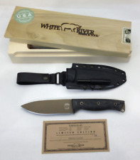 White River Knife And Tool Ursus 45 CPM-3V Special Edition Black Micarta FDE picture
