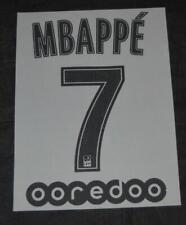 Official Paris st germain Mbappe 7 Football Name/Name 2019/20 Away Badge picture
