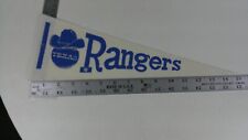 Vintage MLB Texas Rangers Baseball Related Pennant   BIS picture
