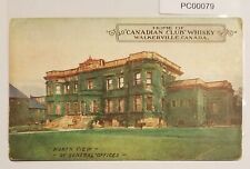 North View of General Offices Hiram Walker Whiskey Canada Postcard picture