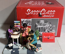Annie Lee Sass ‘n Class Full Set or Fill in Figurine 6072 Nail Salon mint in box picture
