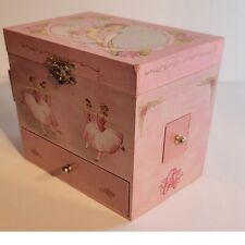 Ballerina Music Treasure Box Ballet Theme Pink Children's Girls Keepsake Gift picture