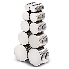 Magnets 60Pcs, 5 Different Size Small Refrigerator Magnets, Mini round Disc Frid picture