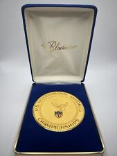 NRA US International Shooting Championships Gold Medallion Cased by Blackinton picture