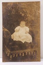 RPPC Bellwood Pa Sweet Baby Photo, 1908 to Mountaindale Cambria Pa Postcard D18 picture