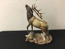 Masterpiece Porcelain Wilderness Elk by Homco 1993  Collectible Rare picture
