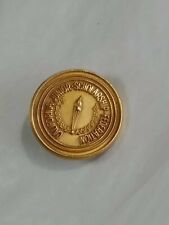 California Junior Scholarship Federation Lapal Pin Jostens 1968 CJSF On Back picture