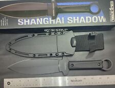 COLD STEEL KNIFE SHANGHAI SHADOW # 80PSDK FIXED BLADE UNUSED IN BOX PREOWNED  picture