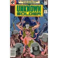 Unknown Soldier #231 1977 series DC comics Fine Full description below [j] picture