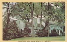Chauncey Olcott Home Saratoga Springs New York NY Postcard E01 picture