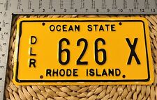 1979 Rhode Island License Plate ALPCA Garage Decor DEALER 626X Plastic? picture