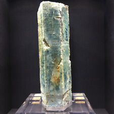 131.56LB super Natural aquamarine Quartz Crystal Mineral specimen Museum level picture