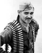 CLARK GABLE AS A MEMBER OF THE U.S. ARMY AIR FORCE - 8X10 PHOTO (DA884) picture