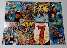 Lot of 8 Assorted DC Comics, 4 Superman, and 4 Others         picture