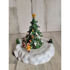 O'Well AS IS Christmas tree children circle snow village accessory picture