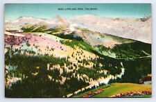 Postcard Loveland Pass Colorado Denver to Leadville Georgetown Silver Plume picture