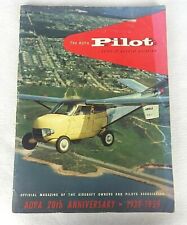 The AOPA Pilot Voice of General Aviation Magazine 20th Anniversary 1939-1959  picture