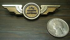 I FLY ALASKA  AIRLINES Pin Pinback picture