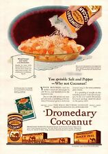 1923 Dromedary Cocoanut Vintage Print Ad Sprinkle Sliced Oranges And Apples  picture