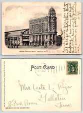 Pittsburgh WABASH PASSENGER STATION IN 1906 Pennsylvania Railroad Postcard e637 picture