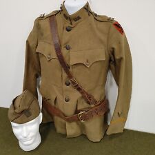 WWI US Army 86th Div  Field Artilery Captains Uniform Tunic Named Grouping Sam B picture