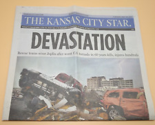 Newspaper Worst U.S. Tornado in 60 Years Joplin, MO Kansas City Star May 24 2011 picture