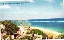 Vintage Postcard- Coral Beach and Tennis Club, Bermuda picture