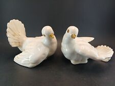 ceramic Dove Figurines Vintage  BB2 picture