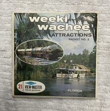 WEEKI WACHEE ATTRACTIONS FLORIDA PACKET 2 View-Master 3 reels PACKET A 987 picture