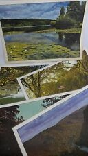 5 Vintage Vinyl Placemats Scenes Of Pennsylvania Double Sided Vintage Diner picture