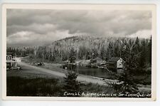 Camps a l'Auberge la Glaciere ST ZENON Rare Quebec RPPC Photo CPA 1930s picture