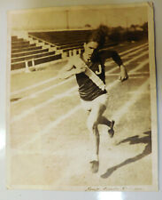 vintage track sports photo 1941 young man GAY INT male picture
