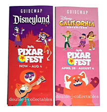Disneyland & DCA Park Guide Maps Pixar Fest 2024 April - August 4 Coco picture